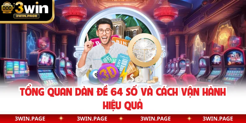 Tổng quan dàn đề 64 số và cách vận hành hiệu quả